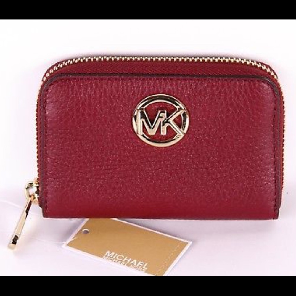 NWT‼️ Michael Kors Fulton Coin Case